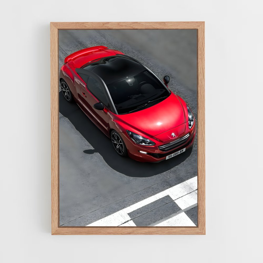 Poster Vision Sportive – affiche Peugeot (vue 4)